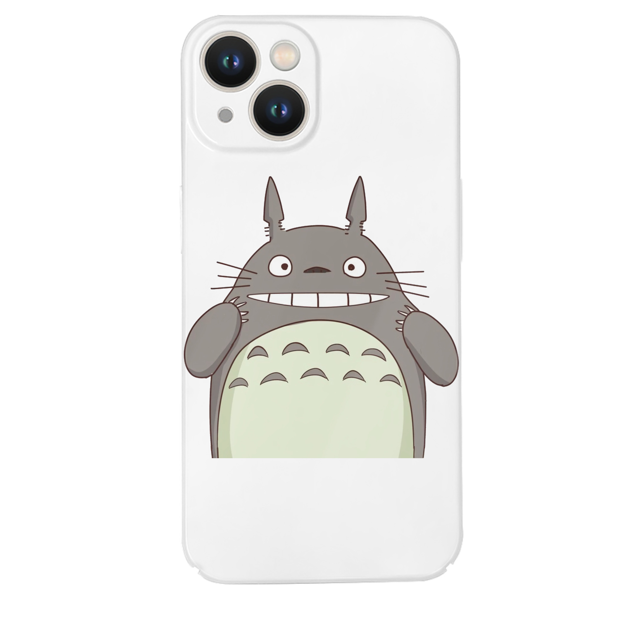 （画像用） となりのトトロ 草壁メイ 草壁サツキ My Neighbor Totoro Satsuki Kusakabe Mei Kusakabe 【iPhone 14シリーズ対応】ハードケース